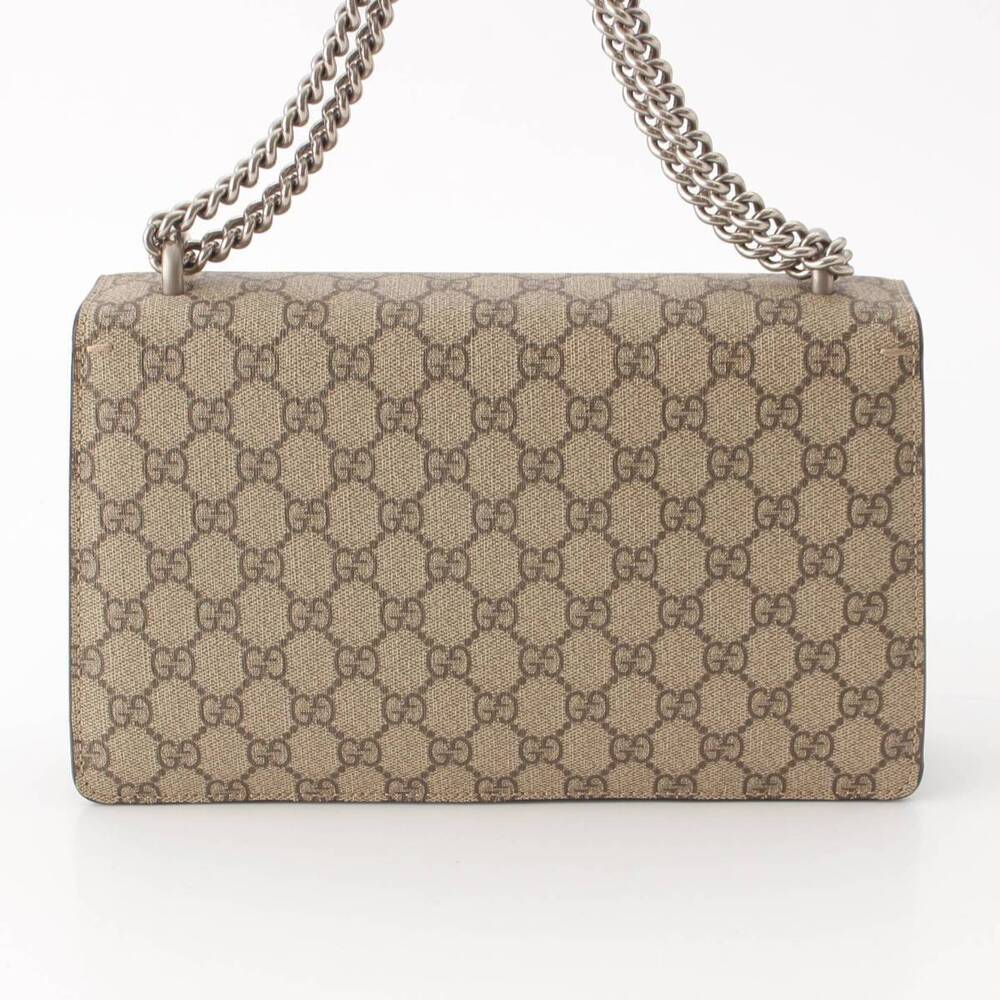 GucciGucci GG Supreme Dionysus Chain Shoulder Bag Beige - Picture 4 of 8